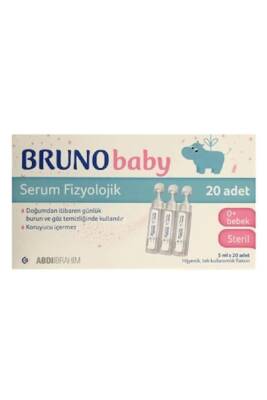 Bruno Baby Serum Fizyolojik Damla 5 ml X 20 Flakon - Bruno Baby