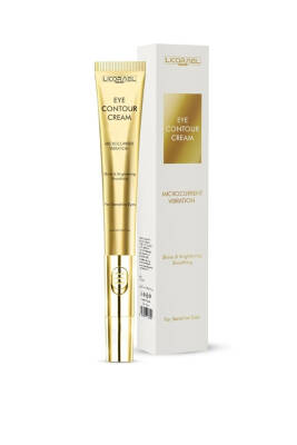 Licorael Dubai Eye Contour Krem Titreşimli Başlıklı Aydınlatıcı,Kırışıklık ve İnce Cizgi Görünümünü Azaltır 20ml - Licorael Dubai