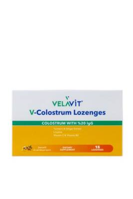 Velavit V-Colostrum Lozenges V-Colostrum Lozenges Takviye Edici Pastil - Velavit